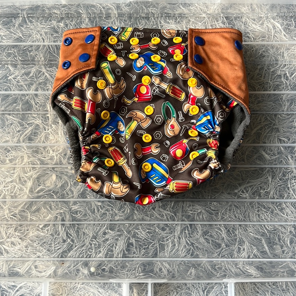 Carpenter  reusable, washable diapers with inside pocket